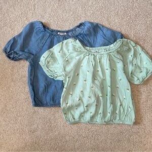 Cat & Jack Girl’s Summer Tops, Bundle of 2, Size M (8), NWOT